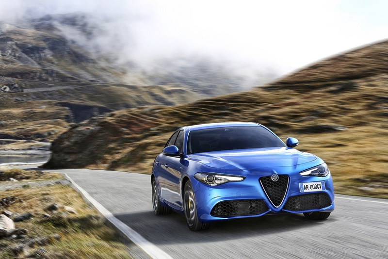 alfa, sedan, veloce, giulia, cars, blue, 2016, 720P, romeo, (952), (q4)