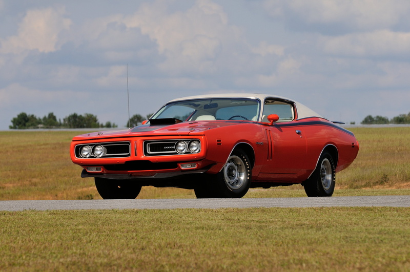usa, hemi, muscle, original, 1971, red, sunroof, charger, dodge, classic, 4K, old