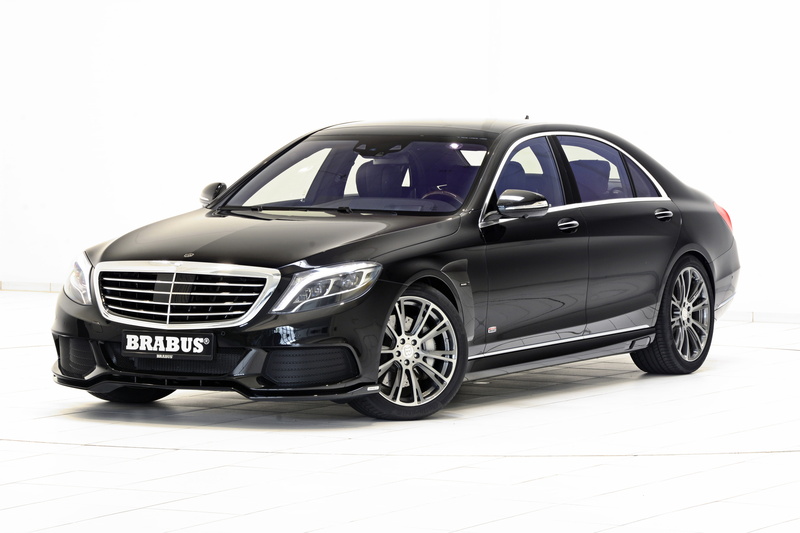 W222, black, BRABUS, B50, 4K, sedan, Mercedes-Benz, Mercedes, 2015, S-Class, Hybrid