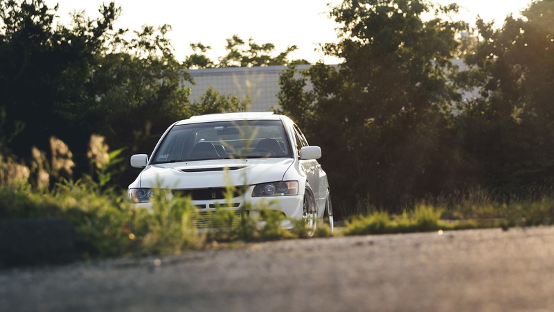 road, travel, motor vehicle, sky, tree, growth, 1080P, land vehicle, transportation, stance, nature, EVO 9, stationary, outdoors, sedna, field, sunlight