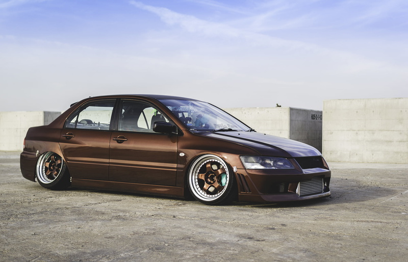 new, no People, brown, 1080P, tuning, shiny, luxury, Mitsubishi, outdoors, sedan, tire, transportation, technology, stance, mode of Transport, fuel and Power Generation