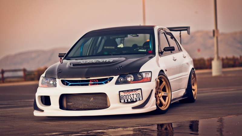 sky, technology, sunset, sports Car, low Profile Tires, mini Cooper, headlight, window, grille, Mitsubishi Lancer, nature, vintage car, wheel