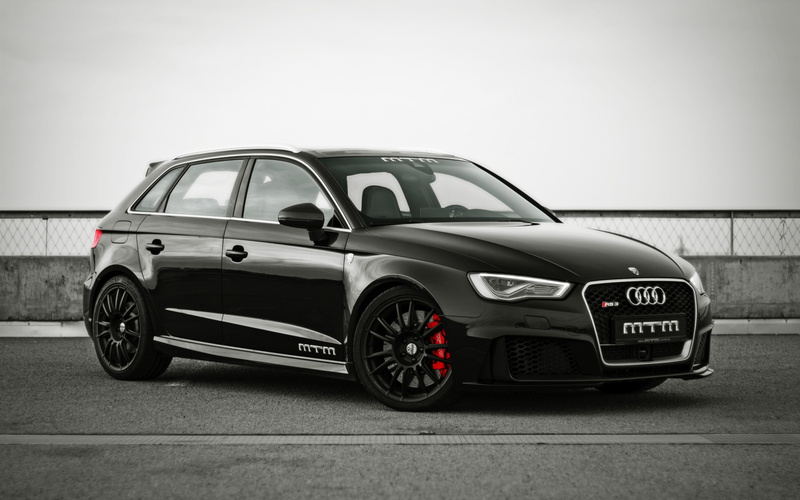 side view, black, audi, 4K, mtm, rs3 backgrounds