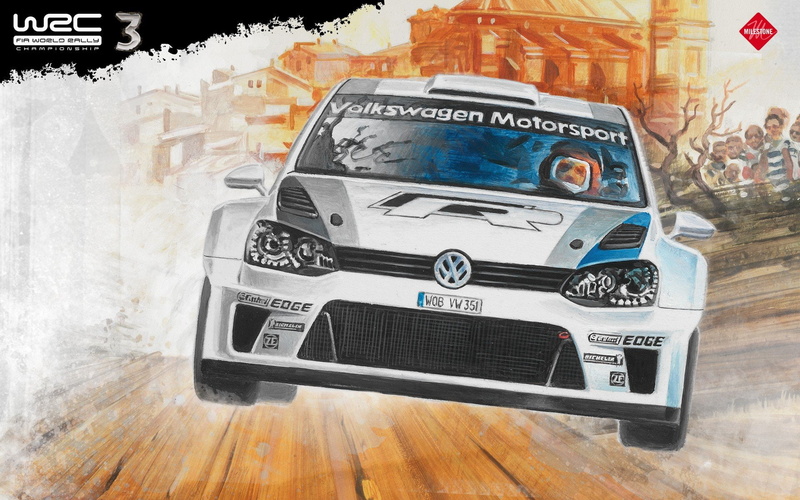 cars, polo, wrc, championship, video, vehicles, world, volkswagen, car, racing, rally, artwork, games, 1080P