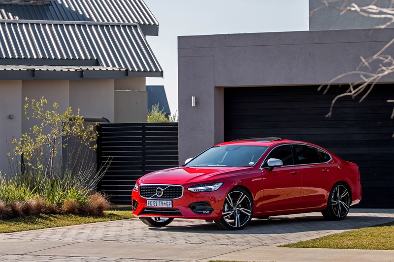 architecture, car, street, building exterior, transportation, built structure, volvo s90 4k desktop background, nature, building, city, red, garage, open