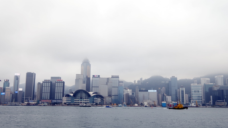 bibkn museum, hong kong, architecture, financial district, built structure, city, outdoors, 陰, modern, urban skyline, office building exterior, 4K, fog