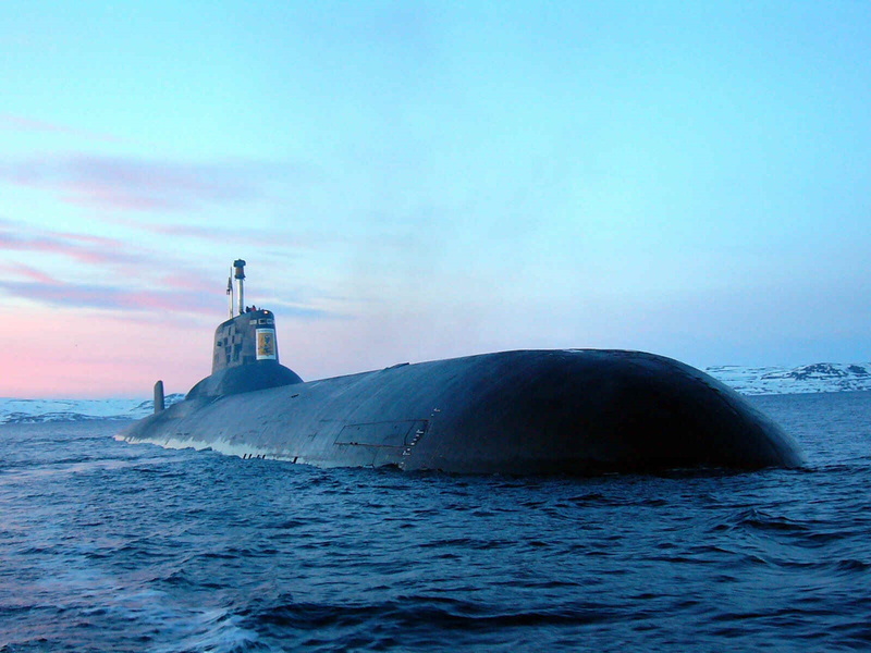 russian, navy, ocean, submarine, star, typhoon, russia, red, 4000x3000, 4K, warship, nuclear