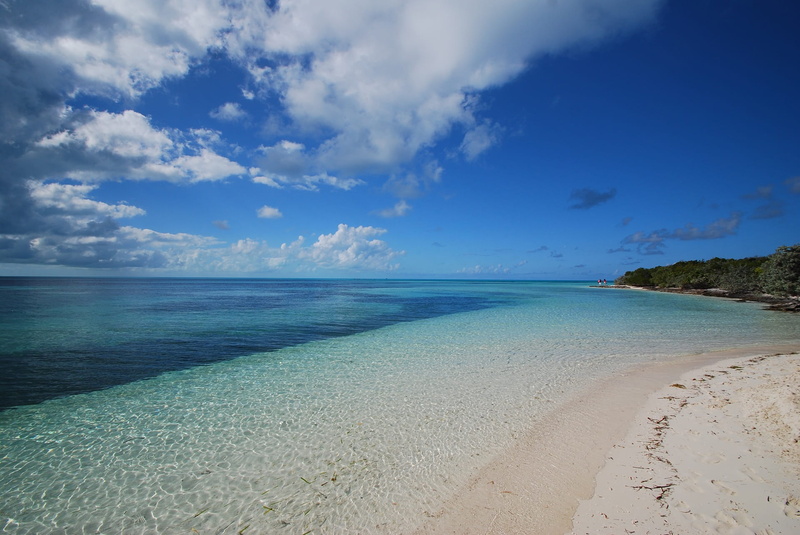 beach, paradise, landscape, sea, sky, turquoise colored, luxury, blue, day, water, scenics - nature, outdoors, tropical Climate, land, brown, island, sand beach