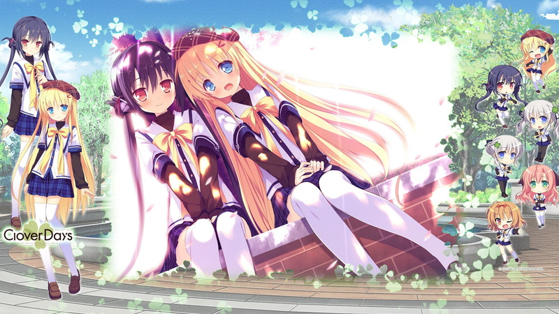 hat, hikaru, masao, 1080P, aona, anri, yuushi, alcot, chibi, nimura, clover, seifuku, hekiru, wink, takakura, day 039 s, kagami, skirt, thighhighs, anzu