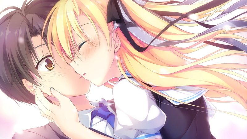 alcot, tonari, tagme, blush, motomiya, koishiteru!, kimi, game, seifuku, (character), kiss, mitsuki, 2K