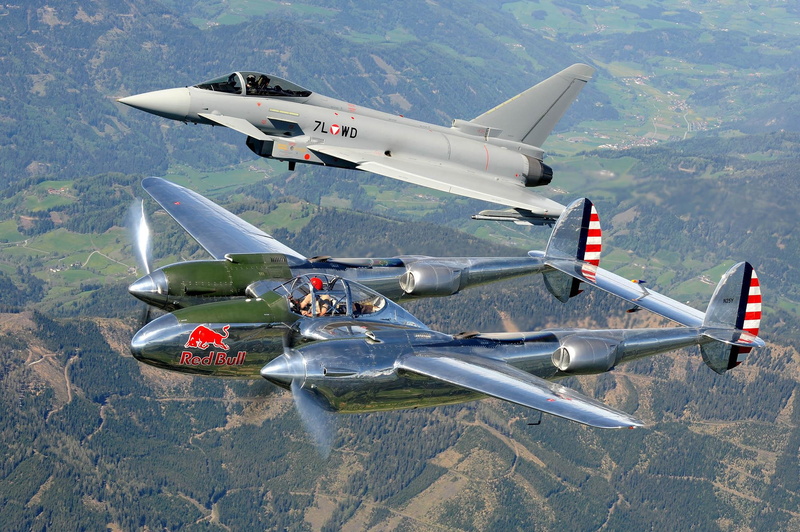 honey, p-38, fighter, 1080P, lightning, world, euro, classic, eurofighter, typhoon, airpl, twin, wwii