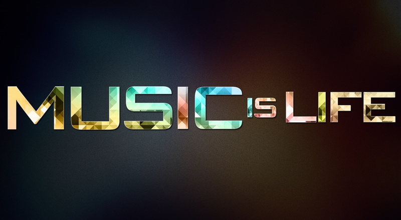 Music, single word, night, glowing, no people, 1080P, information, text, digital, communication, illuminated, black background, neon, indoors