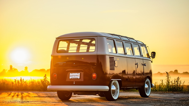 Volkswagen Type 2 Bus, 1080P, Old Car, Volkswagen