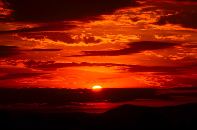 nature, fiery, cloud - Sky, scenics - nature, sky, silhouette, golden, tranquility, scenics, beauty In Nature, vibrant color, idyllic, orange, hours, landscapes