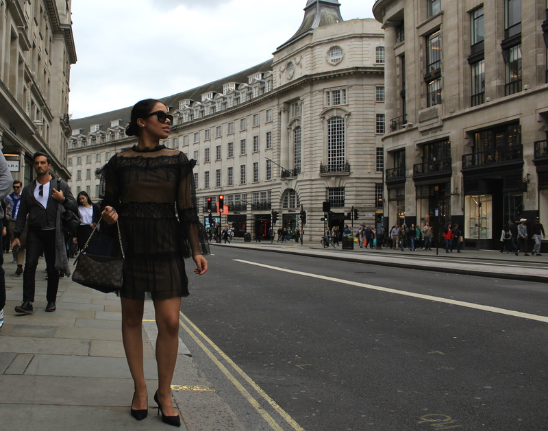 casual clothing, city, built structure, outdoors, regent street, women, incidental people, louis vuitton, fashion, full length, one person, london, adult