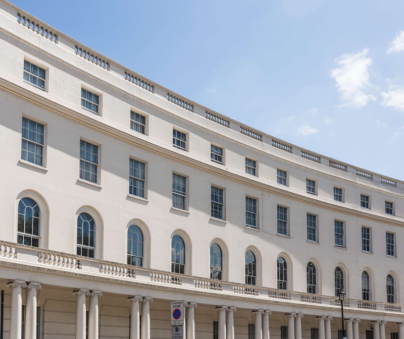 nature, hotel, sky, park crescent, luxury hotel, apartment, luxury, building exterior, victorian, blue, no people, city, window, balcony, arc, outdoors