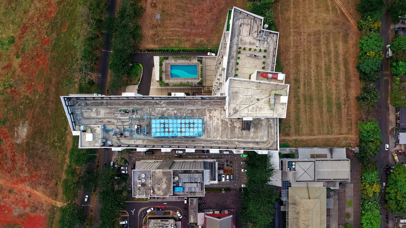 car, drone cam, mode of transportation, aerial shot, nature, daylight, autumn, land vehicle, building exterior, motor vehicle, photography, tree, environment