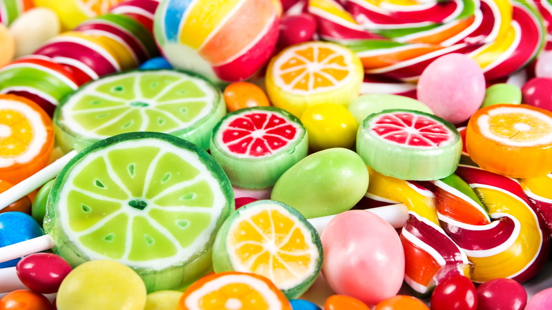 candy, 4k, 5k, colorful, android, abstract, 4K