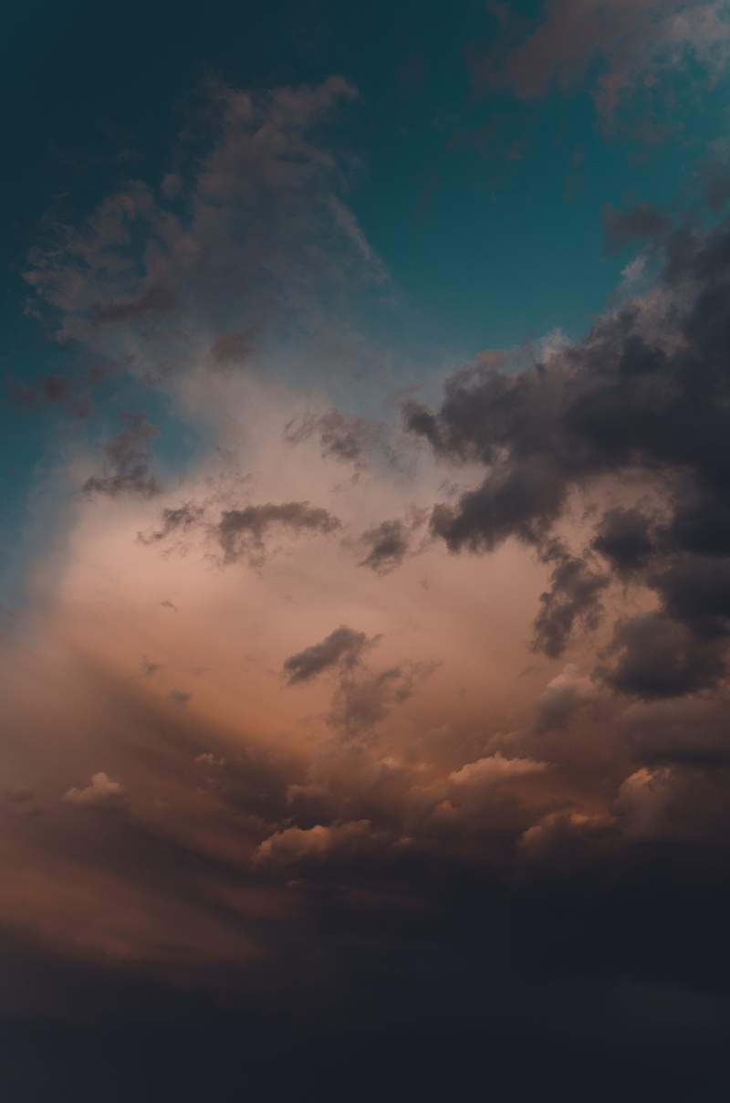 weather, tranquil scene, dramatic sky, light, dawn, iphone background, 4K, red sky, low angle view, idyllic, cloud - sky