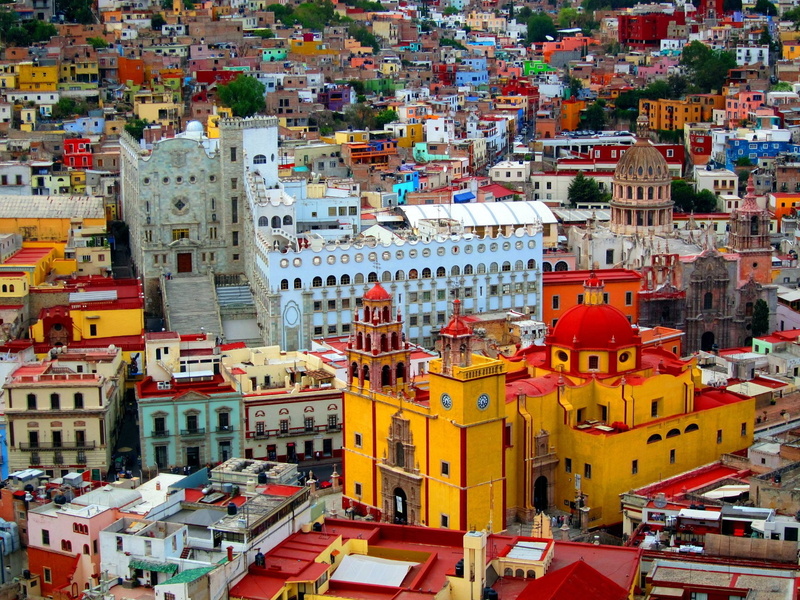 1080P, Colors, San Miguel de Allende, House, Towns, Town, Mexico
