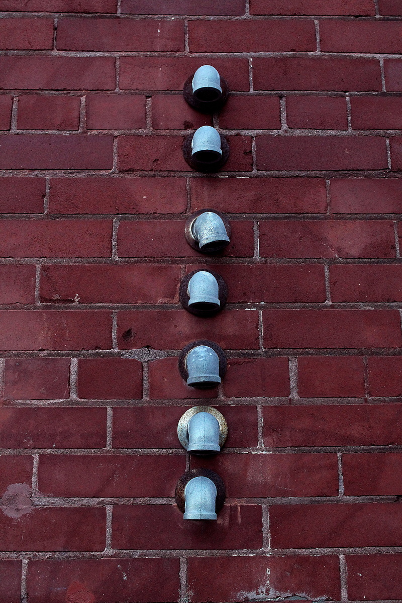 connection, united states, arrangement, red, adventure, brick, close-up, old, explore, metal, design, wall, color, san francisco, architecture, brick wall