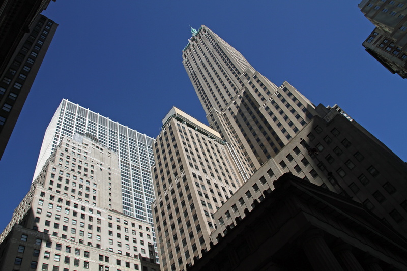 manhattan skyline, skyline, sky, tall - high, blue, nature, new york, building, tower, city skyline, architecture, landmark, building exterior, finance
