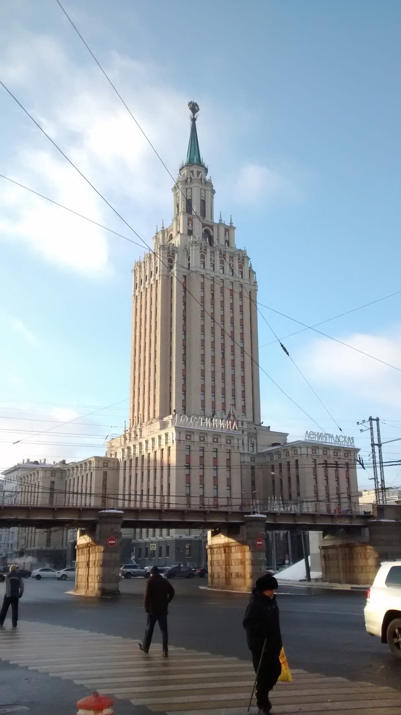 soviet building, building, skycraper, real people, soviet union, nature, soviet skycraper, men, moscow skycraper, moscow russia, outdoors, 2K, sky, built structure