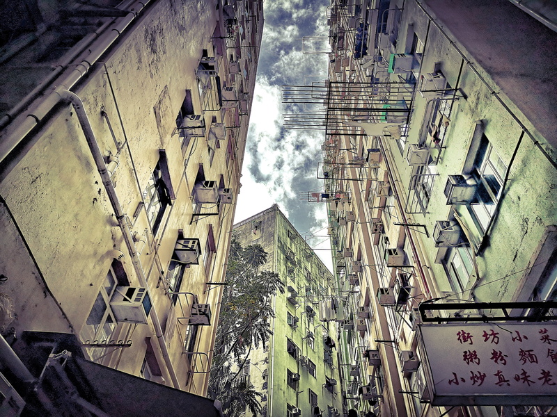 whitty building, downtown, plant, urban, spire, office building, architecture, worm, road, sky, kennedy town, built structure, residential district, steeple