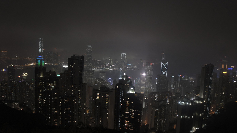 city life, travel destinations, central, night landscape, city, dark, urban skyline, skyscraper, crowd, office building exterior, 4K, modern, building exterior