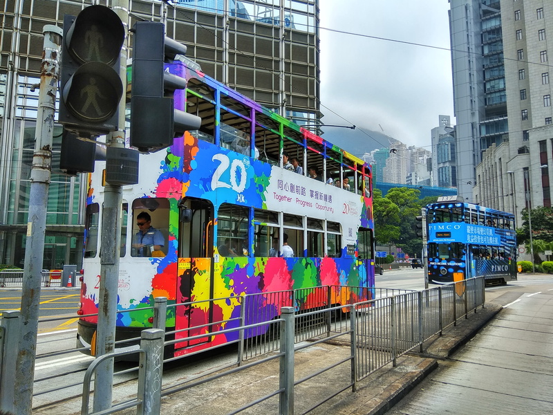 sign, hong kong, public transportation, city, travel, track, 4K, street, outdoors, railroad track, train - vehicle, built structure, communication, incidental people