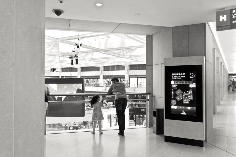 citylife, street, retail, hong kong, tiled floor, real people, men, built structure, indoors, glass - material, family, holiday, flooring, interior, consumerism
