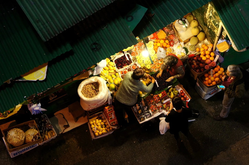 contrast, food and drink, hong kong, wellbeing, temptation, large group of objects, choice, healthy eating, variation, Character, Fruit, vegetable, market stall