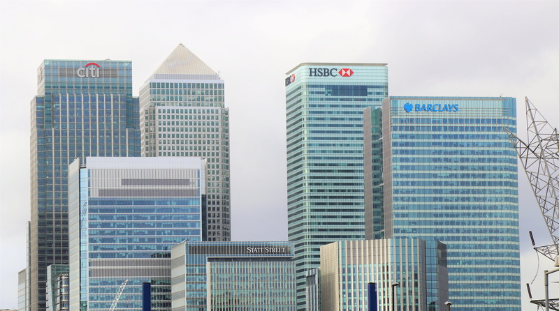 city, sky, modern, finance, 5K, building, windows, glass windows, facade, business, canary wharf, no people, perspective, tall - high, nature, tower, office building exterior