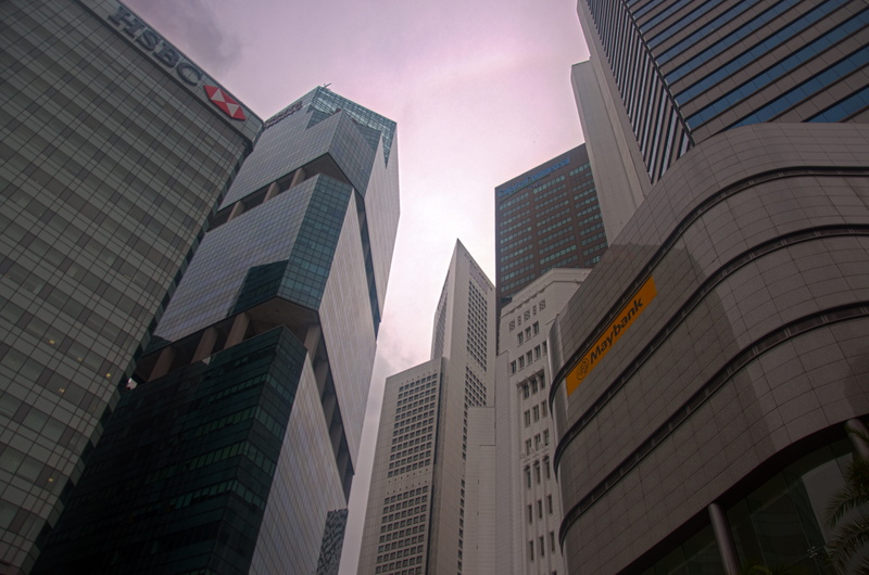 office building exterior, tower, singapore, built structure, skyscraper, city, office building, building, building exterior, tall - high, business, modern architecture