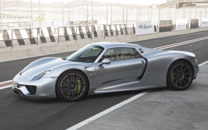 supercar, 1080P, 918, Porsche, Spider, the front, background, Spyder
