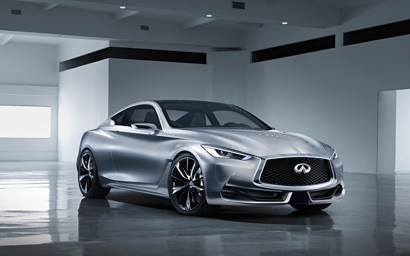 coupe, infiniti, cars, concept, 2015, gray, q, 1080P
