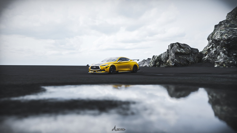1080P, Forza Horizon 4, Forza, Infiniti, vehicle, car, 2015 Infiniti Q60 Coupe, video games