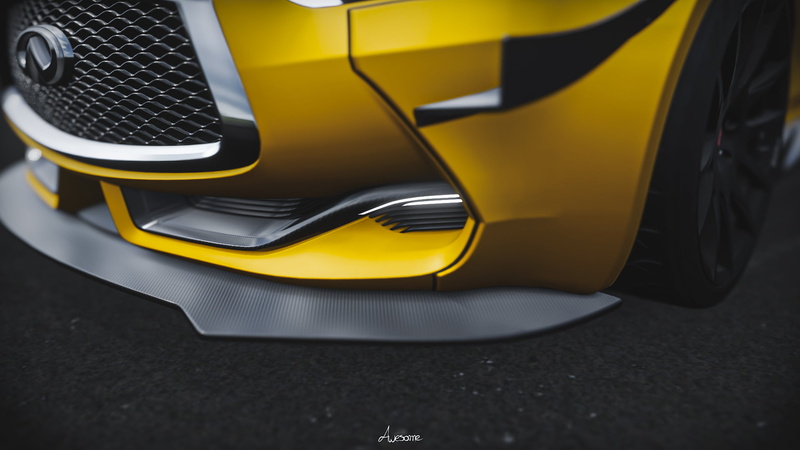 Forza Horizon 4, video games, 2015 Infiniti Q60 Coupe, car, Infiniti, Forza, 1080P, vehicle