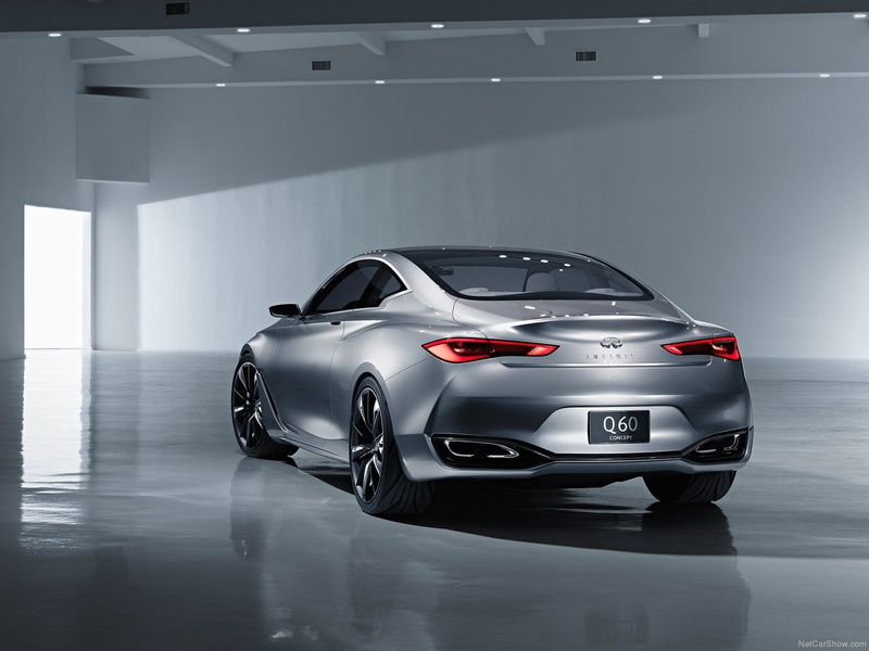 2015 Infiniti Q60 Coupe, race cars, Infiniti, Silver, Twin turbo, 720P, Vehicle Interiors
