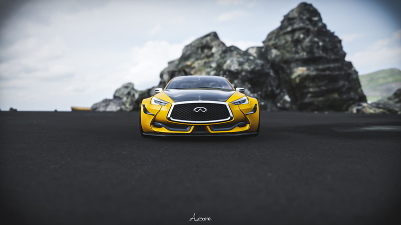 2015 Infiniti Q60 Coupe, video games, car, Forza, Infiniti, 1080P, vehicle, Forza Horizon 4