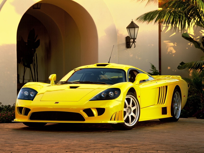 cars, yellow, saleen, s, lambourghini, s7, hd, 720P