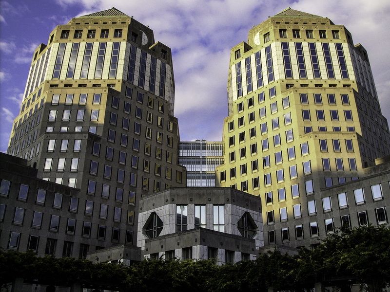 United States, Cincinnati, PandG Twin Towers, no people, urban Scene, office building exterior, Ohio, 2K, skyscraper, travel destinations, cincinnati