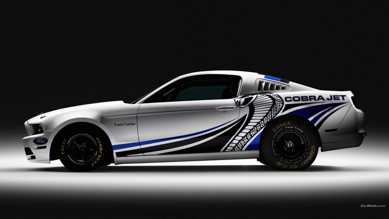 1080P, Ford Mustang Cobra Jet Twin-Turbo, Ford