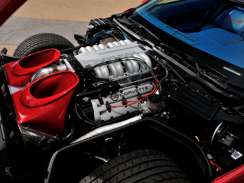 chevrolet, tuning, zr1, callaway, speedster, engine, b2k, twin, super, turbo, corvette, c 4, 1990, muscle, 1080P, supercar