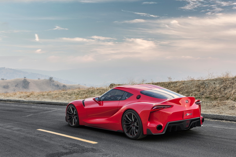 track, FT-1, Toyota, 4K, desert, the concept