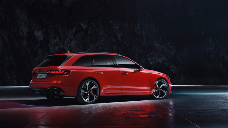 vehicle, Audi RS4, car, spotlights, Audi RS4 Avant, 4K