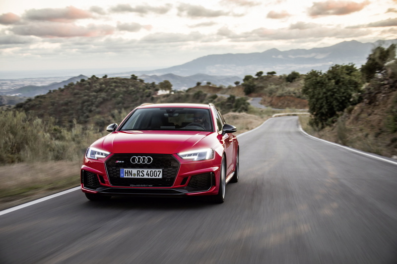 audi, rs4, avant, 2018, 4K, stationwagon