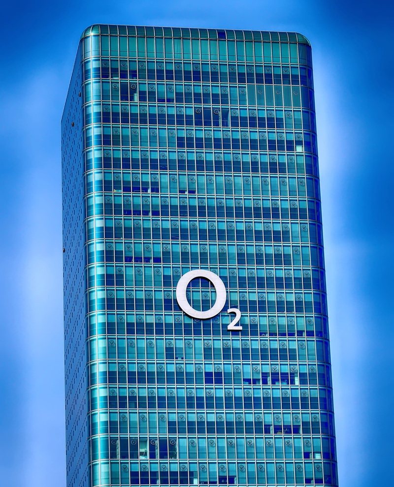 communication, modern, munich, cuboid, block, tower, architecture, city, building exterior, low angle view, office building, glass panes, no people, geometric shape