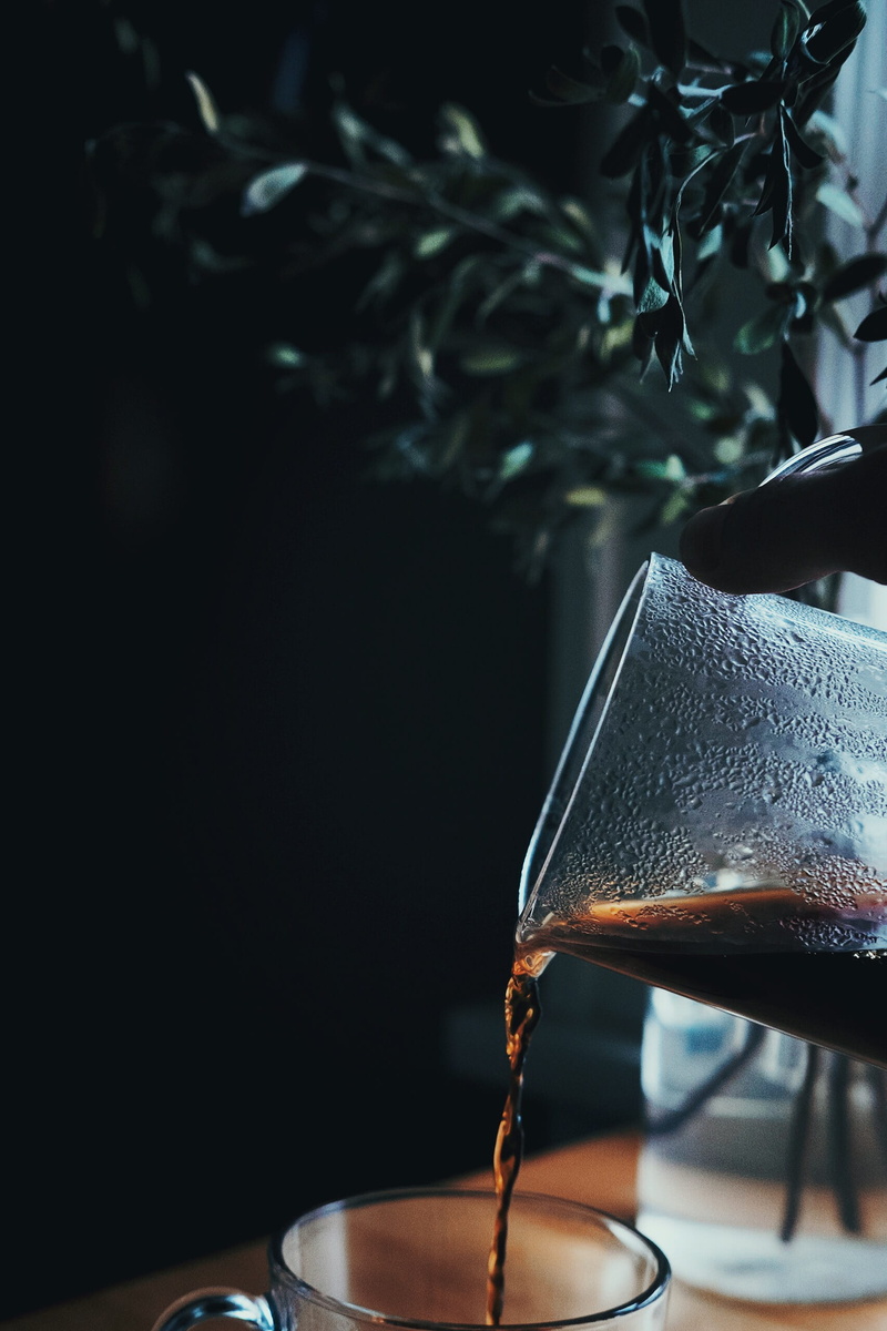 coffee, metal, uptown, dark, brew, table, food and drink, plant, 2K, pour, united states, freshness, day, minneapolis, container, focus on foreground