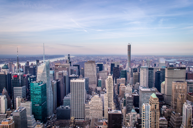 architecture, famous Place, angle, built Structure, new York State, city, midtown Manhattan, business, uptown, cityscape, 5K, urban Scene, building Exterior
